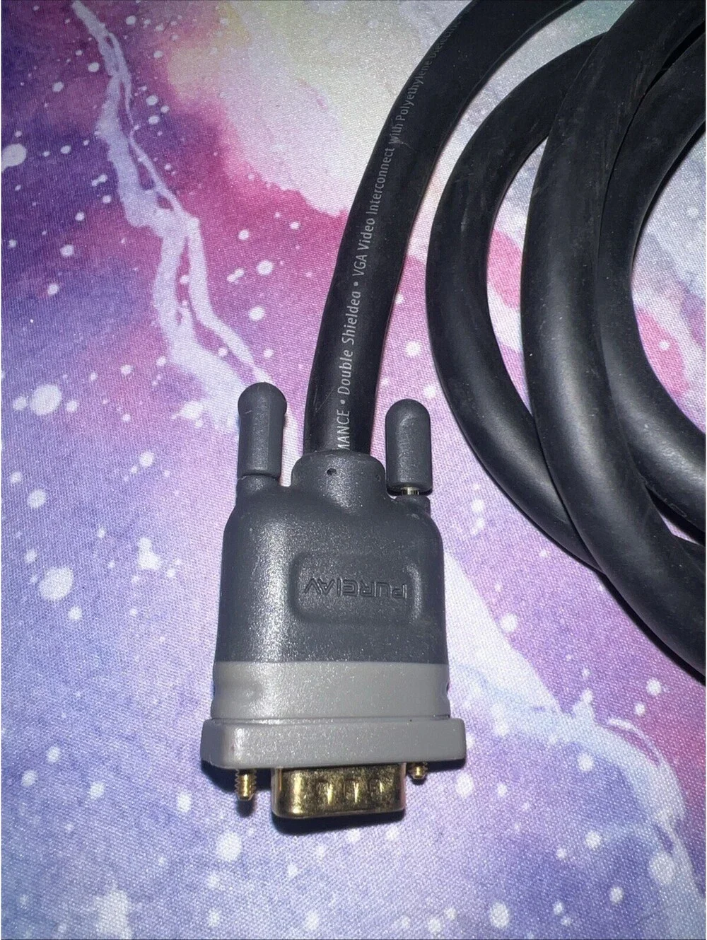 Belkin DVI to VGA / SVGA 15-pin Adapter And Cable- Black